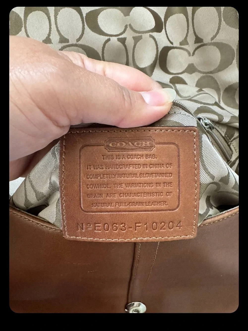 Pre-Loved/Owned Coach Legacy Leather Vintage Bag - Picture 4 of 6